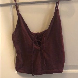 Maroon Tank Top